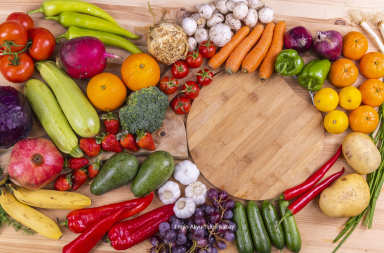 Faites provision de fruits et légumes… si possible !